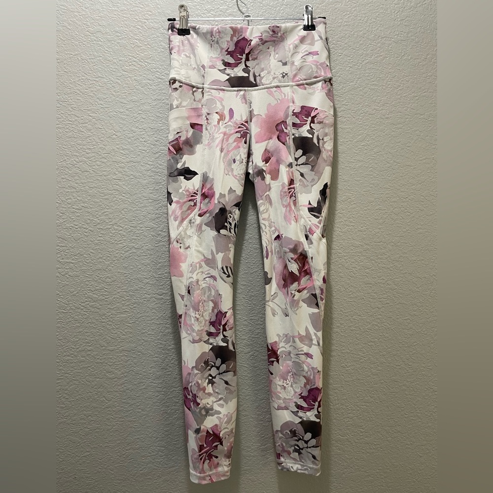 Athleta Floral Leggings XXS